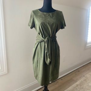 Abbeline green faux suede dress from South Moon Under